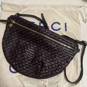 NWT Clare V. Grande Fanny- Tobacco